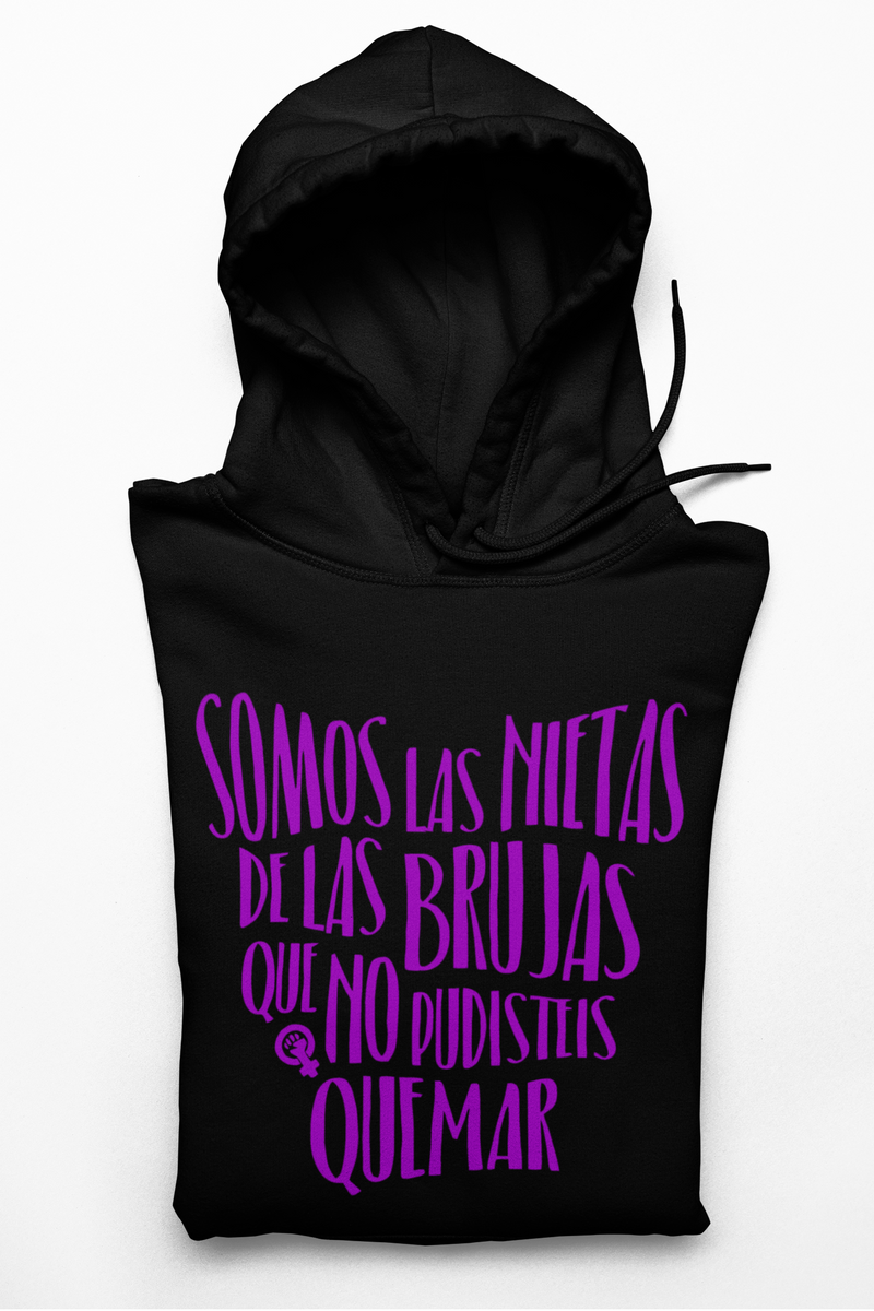 BRUJAS FEMINISTA SUDADERA CON CAPUCHA kxulo